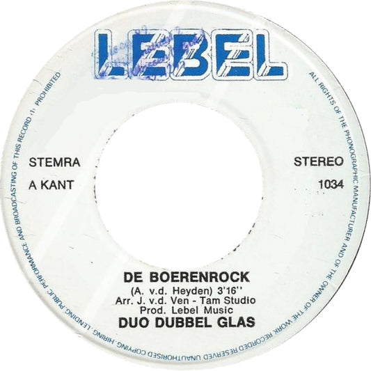 Duo Dubbel Glas - De Boerenrock
