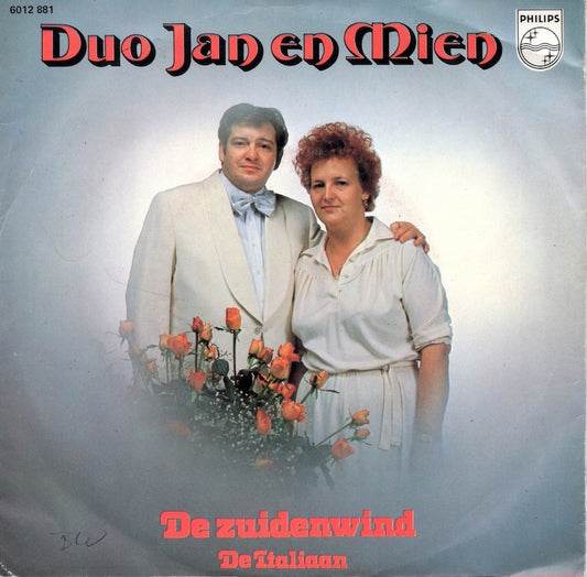 Duo Jan En Mien - De Zuidenwind 29928 Vinyl Singles VINYLSINGLES.NL