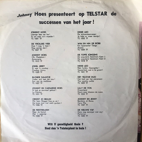 Zangeres Zonder Naam - Aan De Muur Van 'T Oude Kerkhof Vinyl Singles VINYLSINGLES.NL