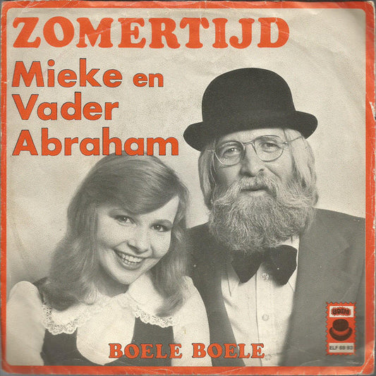 Mieke En Vader Abraham - Zomertijd 07156 Vinyl Singles Goede Staat