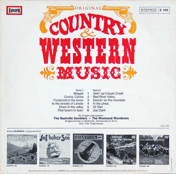 Nashville Gamblers - The Westward Wanderers (LP) 40504 44126 Vinyl LP VINYLSINGLES.NL