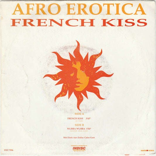 Afro Erotica - French Kiss Vinyl Singles Vinyl Zeer Goed / Hoesje Goed "VINYLSINGLES.NL"