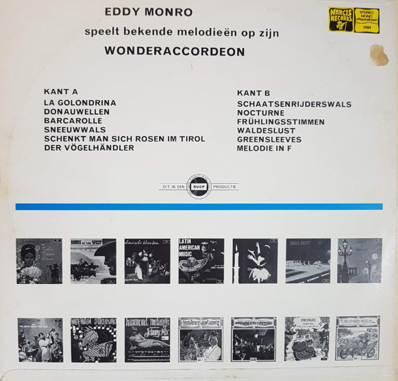 Eddy Monro - Speelt Bekende Melodieen (LP) Vinyl LP VINYLSINGLES.NL
