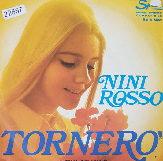 Nini Rosso - Tornerò 22557 Vinyl Singles VINYLSINGLES.NL