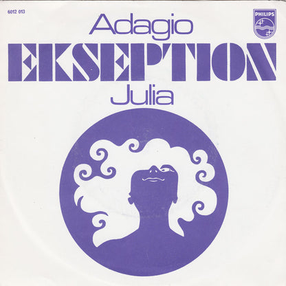 Ekseption - Adagio 36607 Vinyl Singles Vinyl Very Good (VG) <br> Hoes Good Plus (G+)