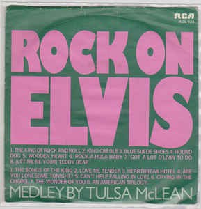 Tulsa McLean - Rock On Elvis 18778 Vinyl Singles VINYLSINGLES.NL