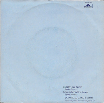 Goodley & Creme - Under Your Thumb 12879 25301 Vinyl Singles VINYLSINGLES.NL