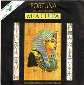 Fortuna - Mea Culpa - Special Christmas Vinyl Singles Vinyl Goed / Hoes Sticker