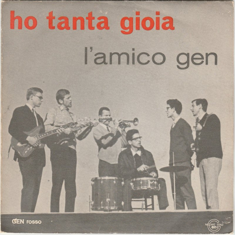 Gen Rosso - Ho Tanta Gioia (De Vreugde) (J'ai Tant De Joie) 08441 Vinyl Singles Goede Staat