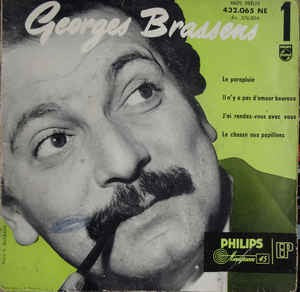 Georges Brassens - Le Parapluie (EP) Vinyl Singles EP VINYLSINGLES.NL