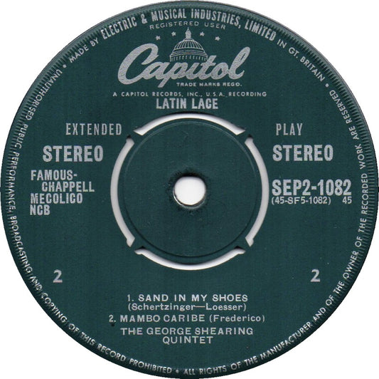 George Shearing Quintet - Latin Lace - Part *