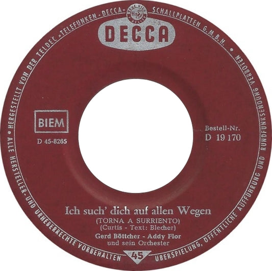 Gerd Bottcher - Ay - Ay - Ay - Ay, Oh, Signorina