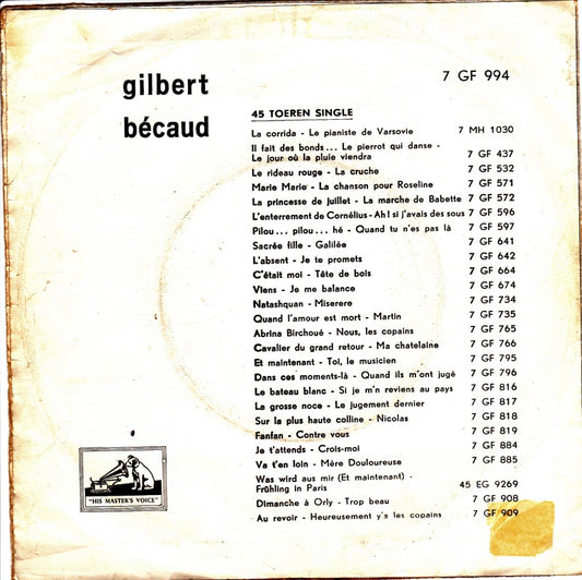 Gilbert Bécaud - Rosy and John