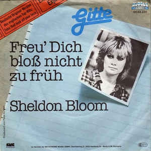 Gitte - Freu' Dich Blos Nicht Zu Fruh 11609 Vinyl Singles VINYLSINGLES.NL