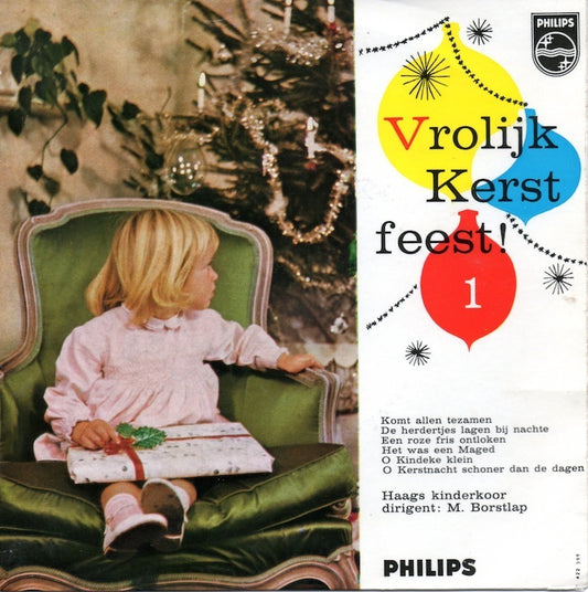 Haags Kinderkoor - Vrolijk Kerstfeest 1 (EP) 01239 Vinyl Singles EP Goede Staat