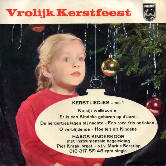 Haags Kinderkoor - Vrolijk Kerstfeest (Kerstliedjes No. 1) 17725 Vinyl Singles VINYLSINGLES.NL