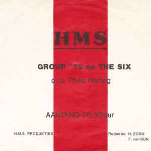 Group '72 En The Six O.L.V. Theo Hartog - HMS Vinyl Singles VINYLSINGLES.NL