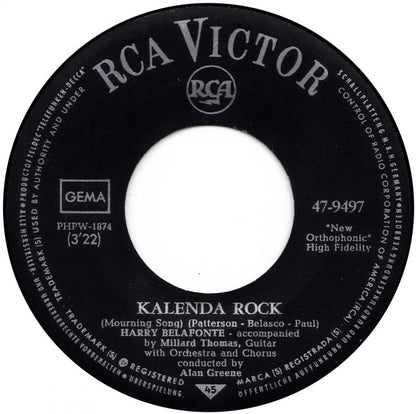 Harry Belafonte - Kalenda Rock 15908 Vinyl Singles VINYLSINGLES.NL