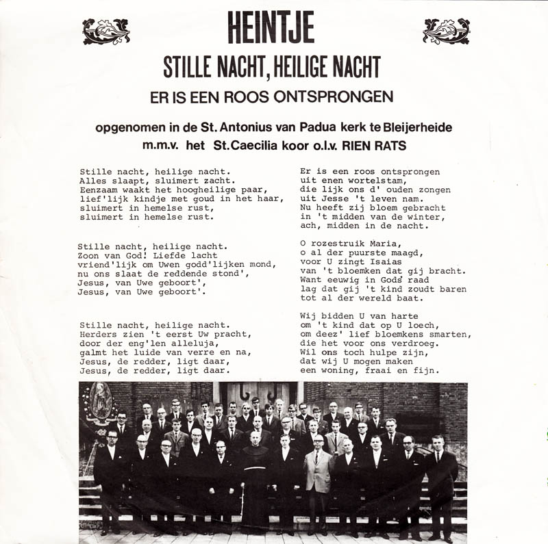 Heintje - Stille Nacht Heilige Nacht 35217 33282 16599 08963 00055 21645 23289 27845 28588 30866 34260 Vinyl Singles VINYLSINGLES.NL
