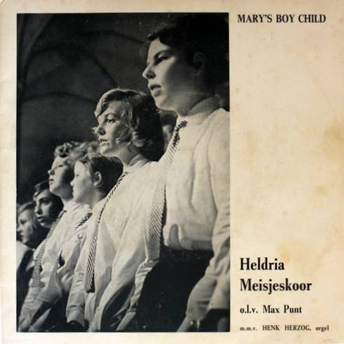 Heldria Meisjeskoor - Mary's Boy Child 08656 Vinyl Singles Goede Staat