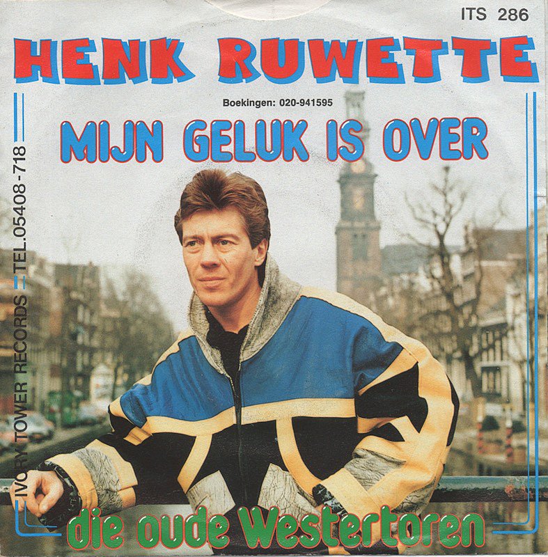 Henk Ruwette - Mijn Geluk is Over 29563 Vinyl Singles Goede Staat