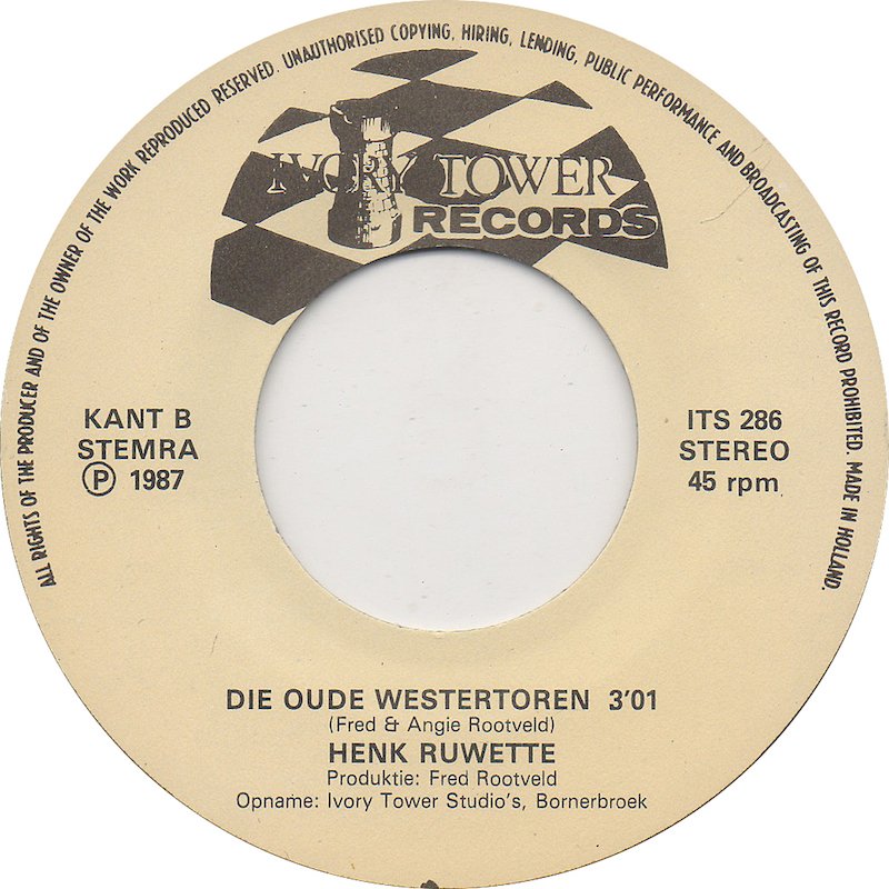 Henk Ruwette - Mijn Geluk is Over 29563 Vinyl Singles Goede Staat