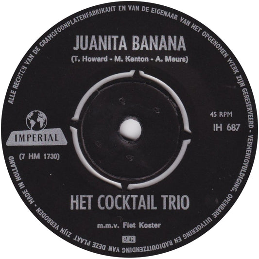 Cocktail Trio Met Medewerking Van Fiet Koster - Juanita Banana