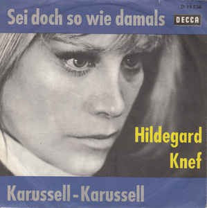 Hildegard Knef - Sei Doch So Wie Damals 18036 Vinyl Singles Goede Staat