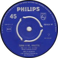 Willy Alberti - Torna A Me Violetta 13519 Vinyl Singles Goede Staat