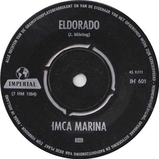 Imca Marina - Eldorado 15756 Vinyl Singles Goede Staat