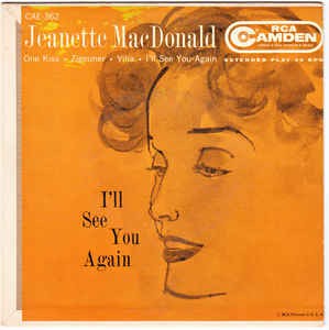 Jeanette MacDonald - I'll See You Again (EP) 17464 Vinyl Singles EP VINYLSINGLES.NL