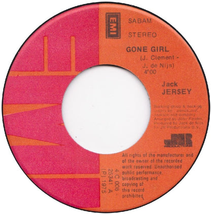 Jack Jersey - Gone Girl 25683 15257 Vinyl Singles VINYLSINGLES.NL