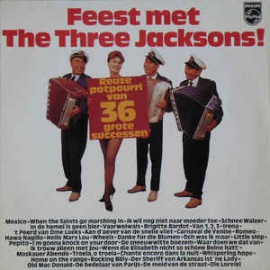 3 Jacksons - Feest Met The Three Jacksons (LP) 40634 Vinyl LP Goede Staat