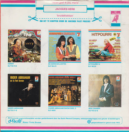 Jacques Herb - Rozen Geef Ik Jou, Maria Vinyl Singles Vinyl Very Good (VG) <br> Hoes Good Plus (G+)