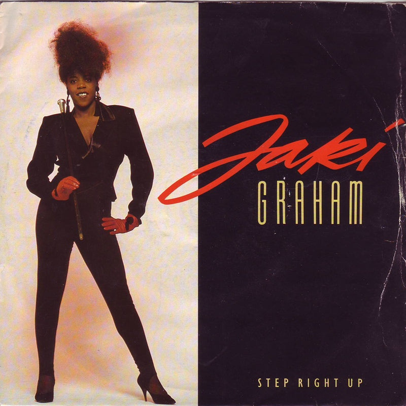 Jaki Graham - Step Right Up 16454 Vinyl Singles Vinyl Very Good (VG) <br> Hoes Good Plus (G+)