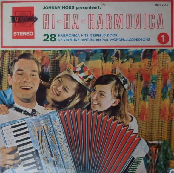 Vrolijke Jantjes - Hi-Ha-Harmonica (LP) 44817 Vinyl LP VINYLSINGLES.NL
