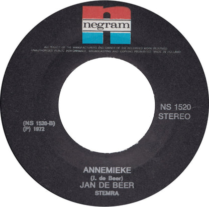 Jan de Beer - Chaos In Mijn Geest 17971 Vinyl Singles VINYLSINGLES.NL