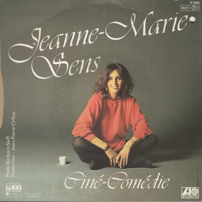 Jeanne Marie Sens - Je Donnerai Ma Voix Vinyl Singles Vinyl Very Good (VG) <br> Hoes Good Plus (G+)