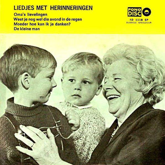 Jef Somers, Jenny Roos - Liedjes Met Herinneringen (EP) 16312 16318 18955 16601 Vinyl Singles EP Goede Staat