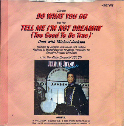 Jermaine Jackson - Do What You Do 24909 33756 Vinyl Singles VINYLSINGLES.NL