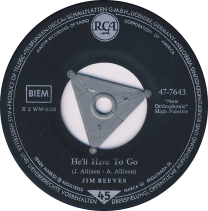 Jim Reeves - He'll Have To Go 13522 21674 11388 Vinyl Singles VINYLSINGLES.NL