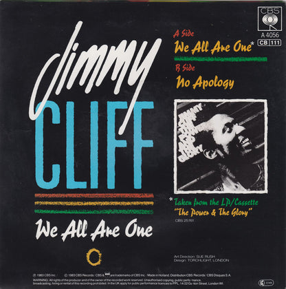 Jimmy Cliff - We All Are One 30087 Vinyl Singles Goede Staat