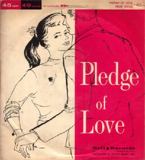 Jimmy Leyden Rudy Williams - Four Walls Vinyl Singles Vinyl (VG) <br> Hoes (G+)