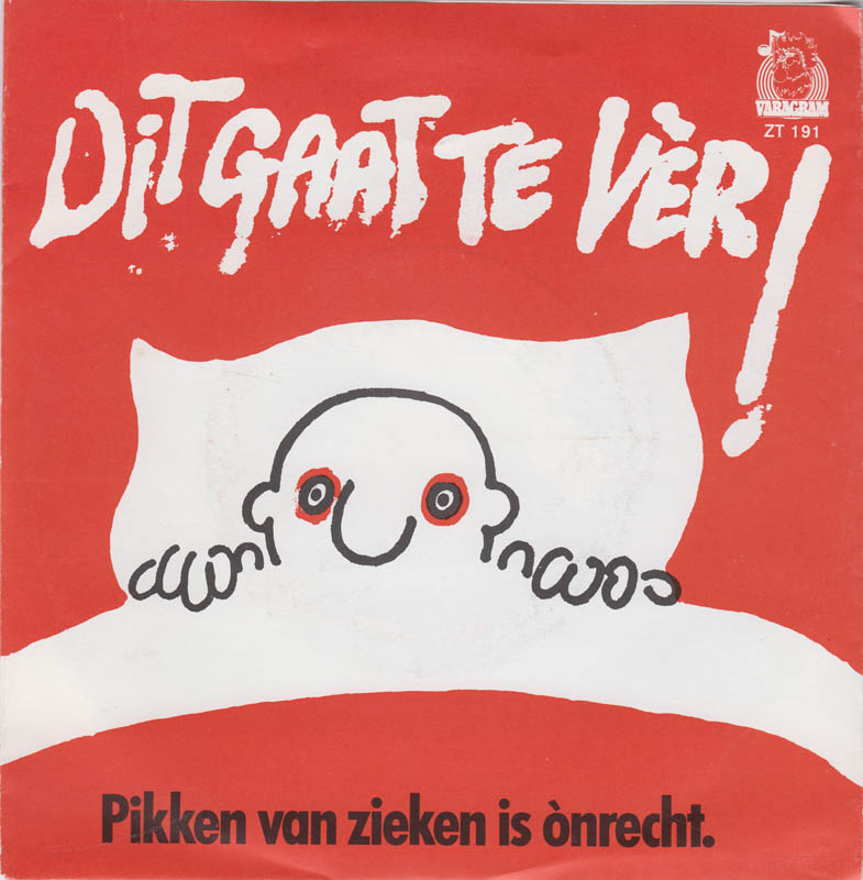 Johan Donga - Dit Gaat Te Vèr Vinyl Singles Vinyl (VG) <br> Hoes (G+)