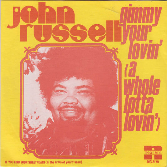 John Russell - Give Me Your Lovin' (Mr. Oldster) 02893 Vinyl Singles VINYLSINGLES.NL