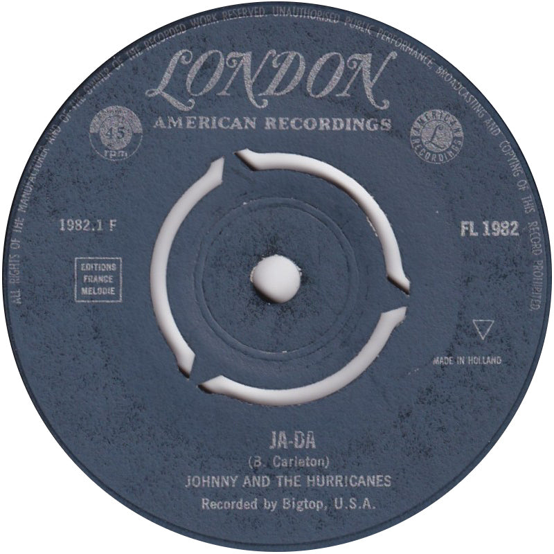 Johnny And The Hurricanes - Mr. Lonely Vinyl Singles VINYLSINGLES.NL