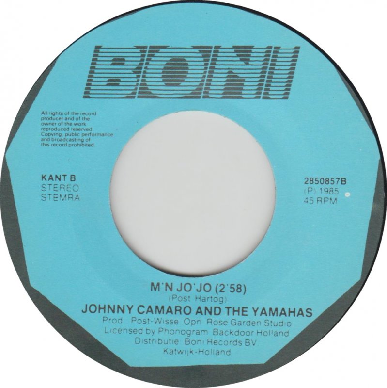 Johnny Camaro - Een Beetje 17566 Vinyl Singles Goede Staat