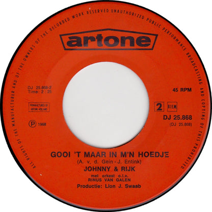 Johnny & Rijk - Oh, Oh, Wat Een Familie 34457 Vinyl Singles VINYLSINGLES.NL