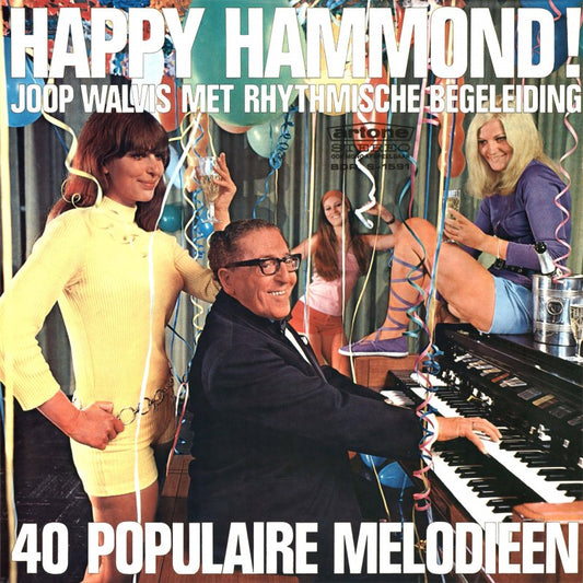 Joop Walvis - Happy Hammond - 40 Populaire Melodieen (LP) 48350 Vinyl LP VINYLSINGLES.NL