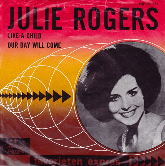 Julie Rogers - Like A Child (B-Keus) Vinyl Singles Vinyl Goed / Hoes Redelijk